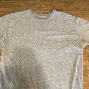 Grey Hanes shirt